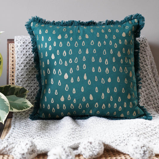 Mirage Rain Drops Cushion Cover - Tikauo