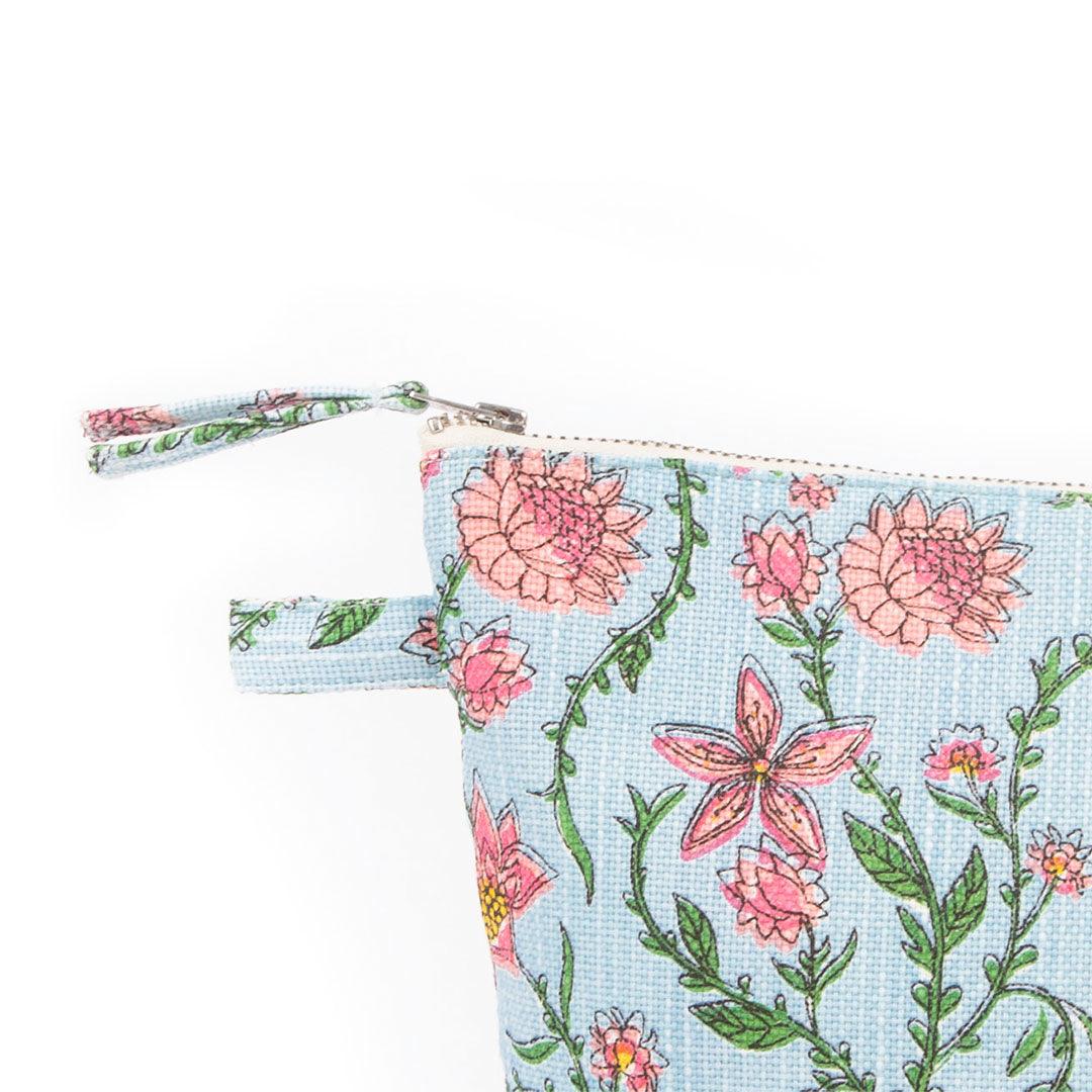 Bahar Floral Wash Bag - Tikauo