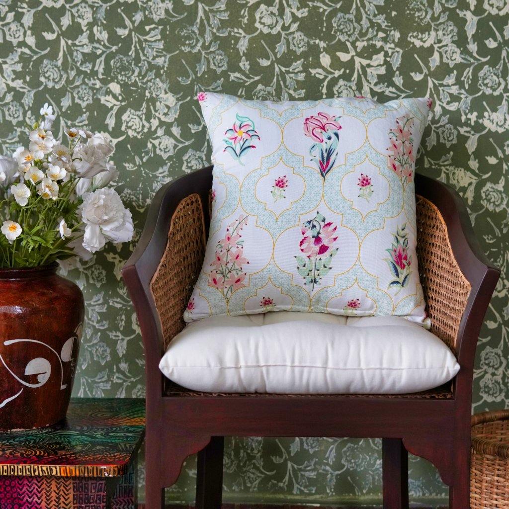 Les Indes Suman Cushion Cover - Tikauo