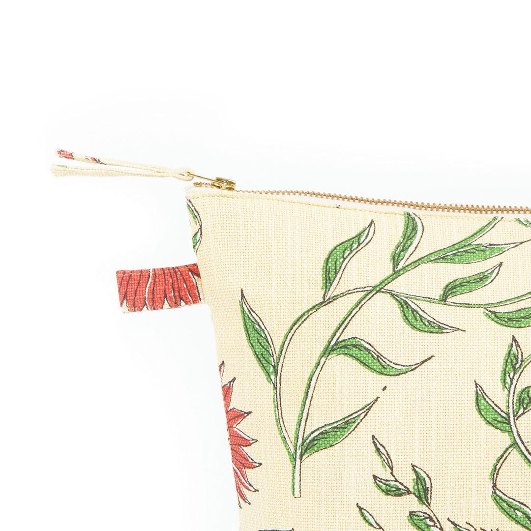 Firdos Floral Wash Bag - Tikauo