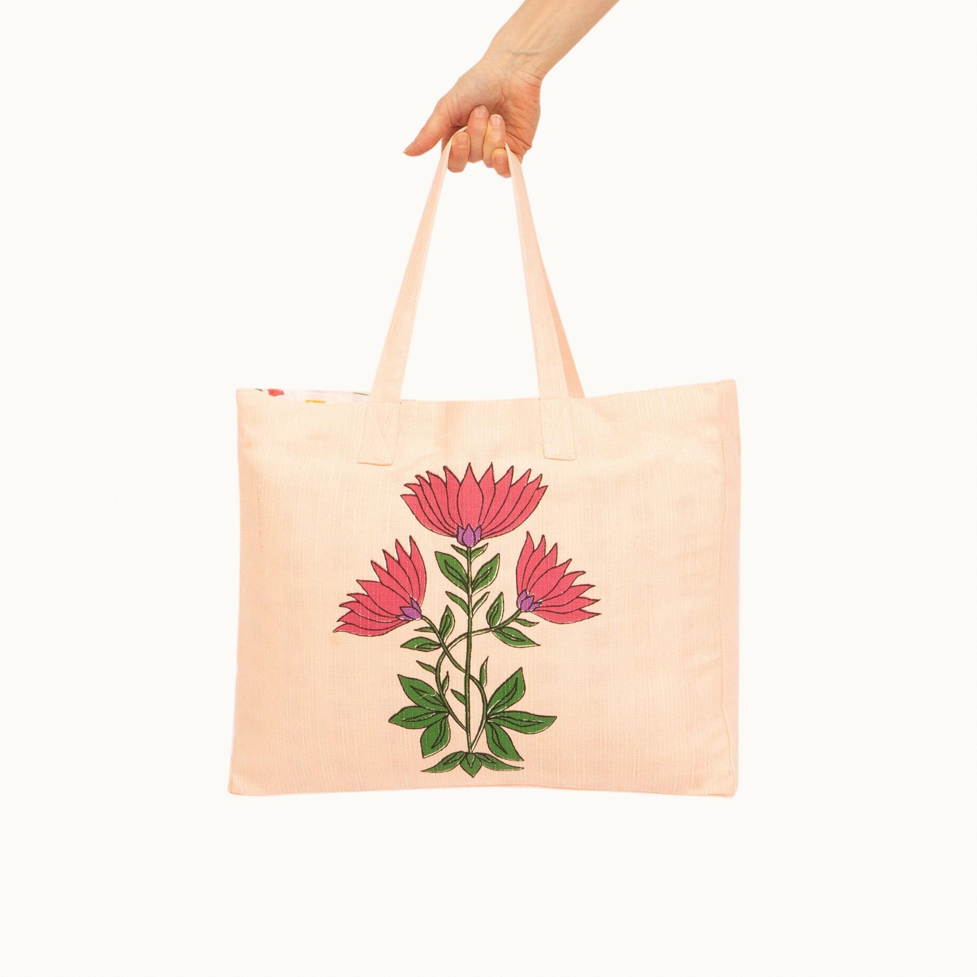 Juhi Beach Tote Bag - Tikauo