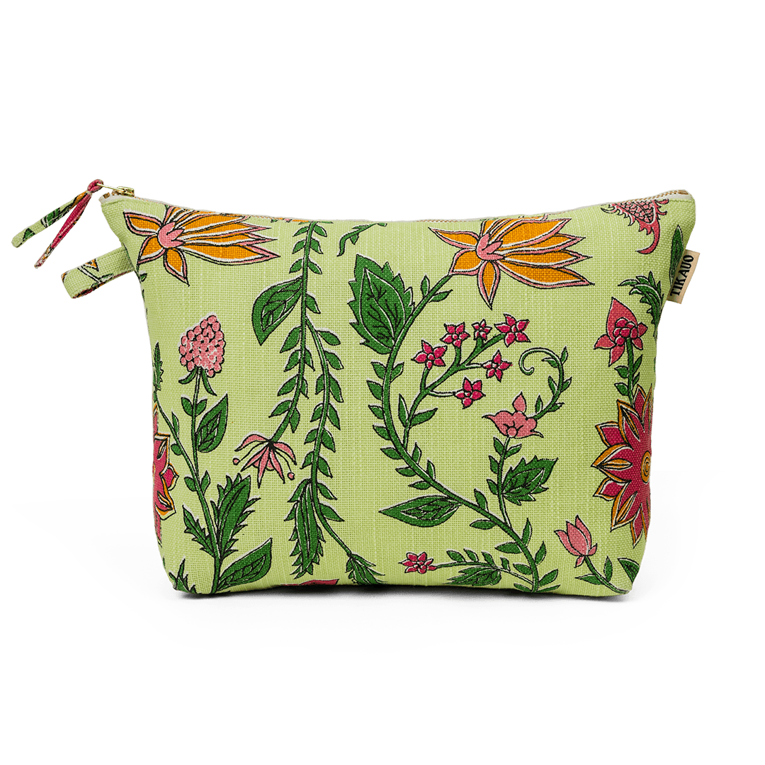 Eco friendly Wash bags for travelling Floral wash bag Tikauo, UK