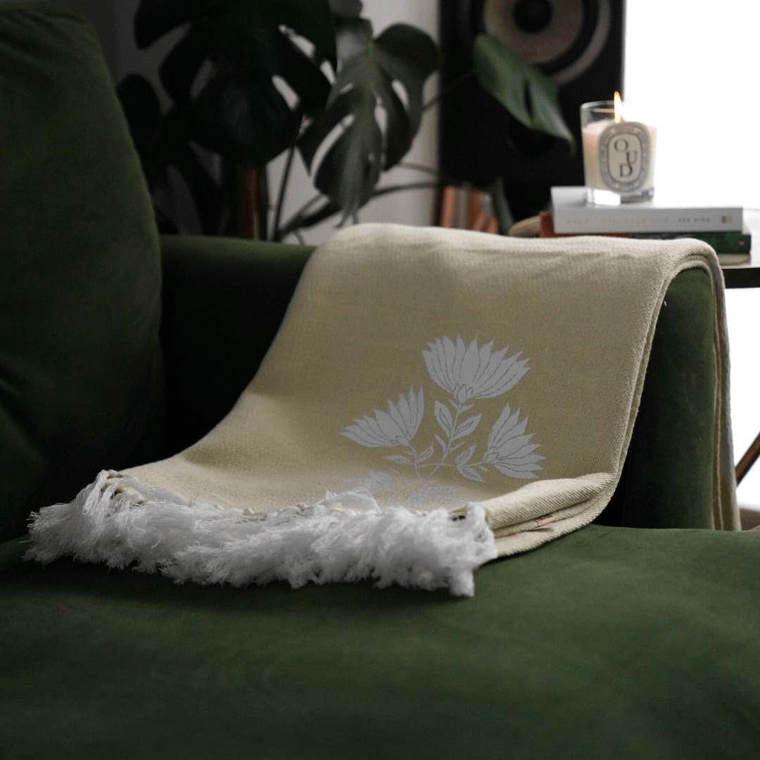 floral throws for sofas