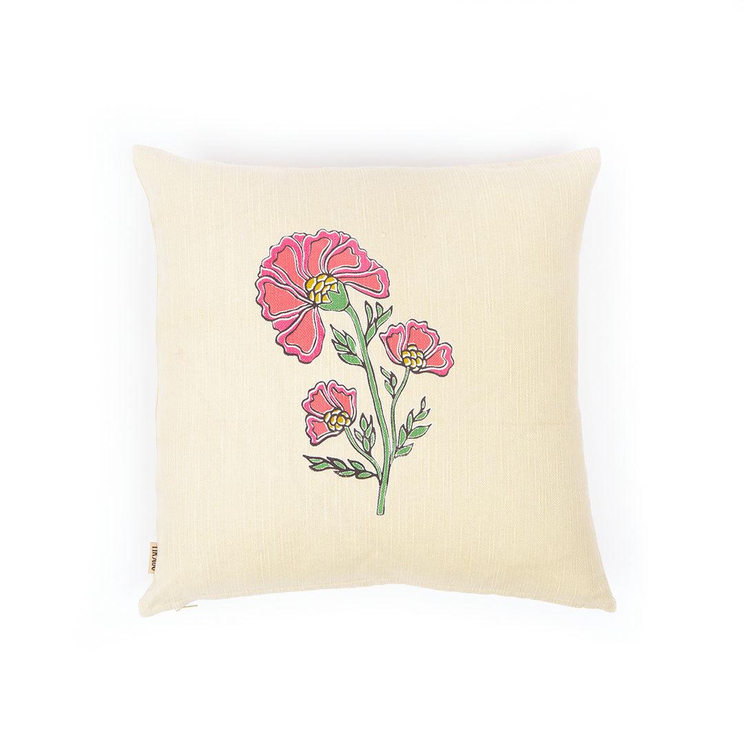 Zahra Floral Cushion Cover - Tikauo