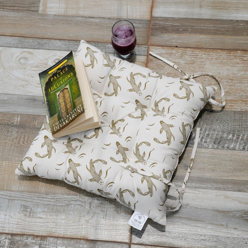 Sakana Seat Pad in Herb - Tikauo