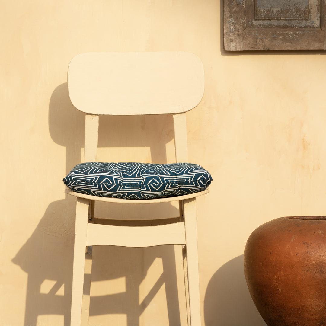 Geometric Print Seat Pads - Tikauo
