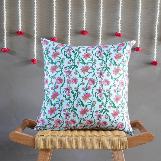 Bahar Floral Cushion Cover - Tikauo