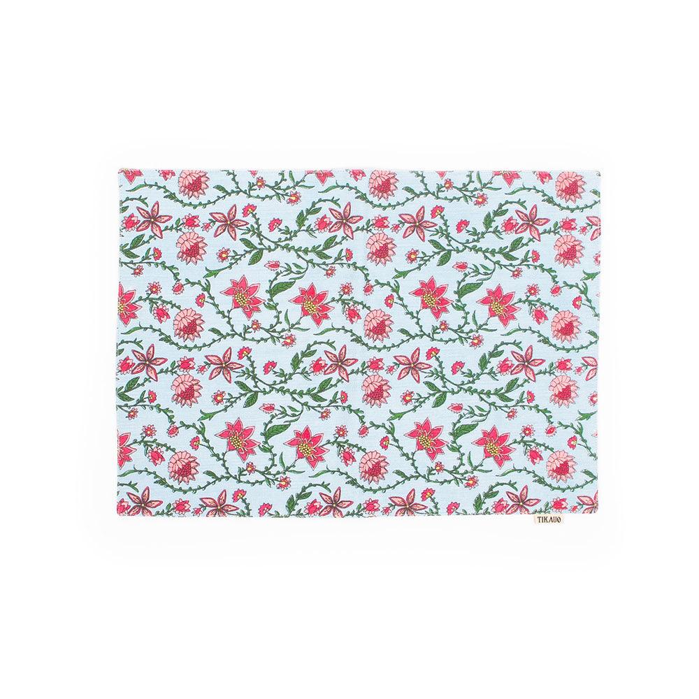 Bahar Floral Placemats - Set of 2 - Tikauo