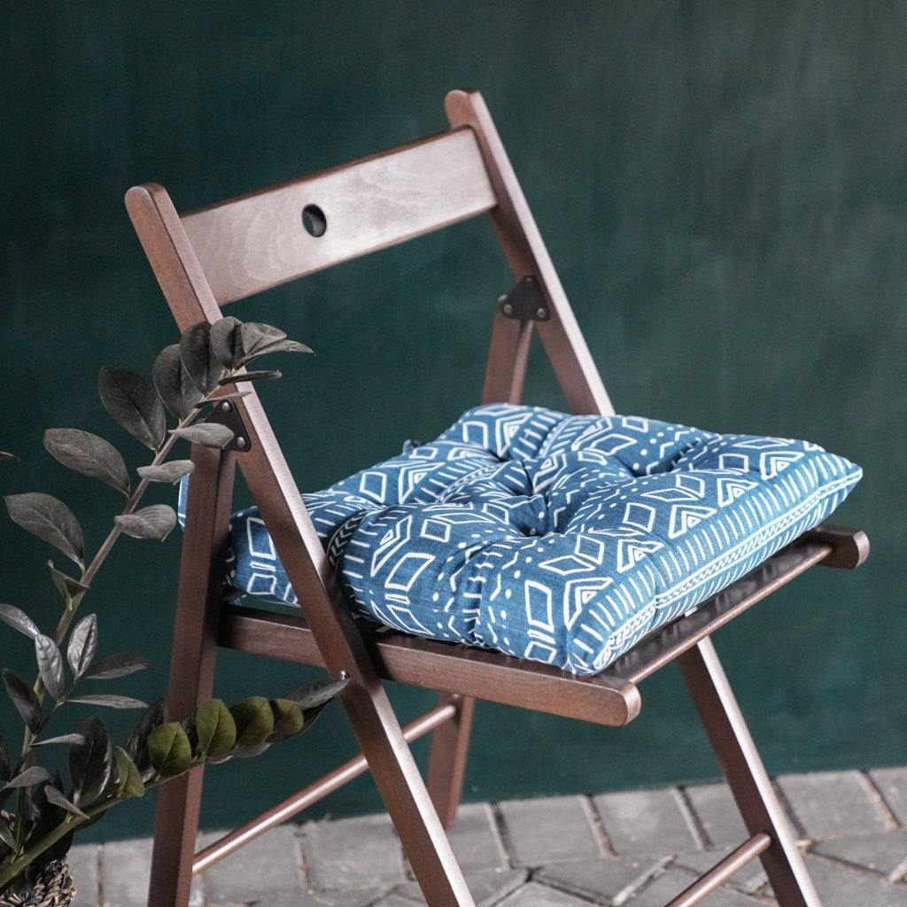 Iman Blue Seat Pads - Tikauo