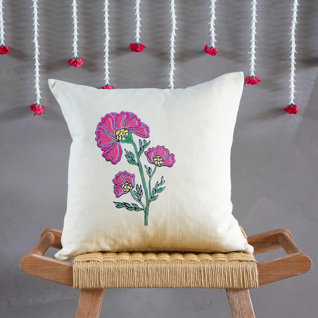 Floral Cushion Cover