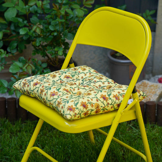 Bahar Yellow Seat Pads - Tikauo