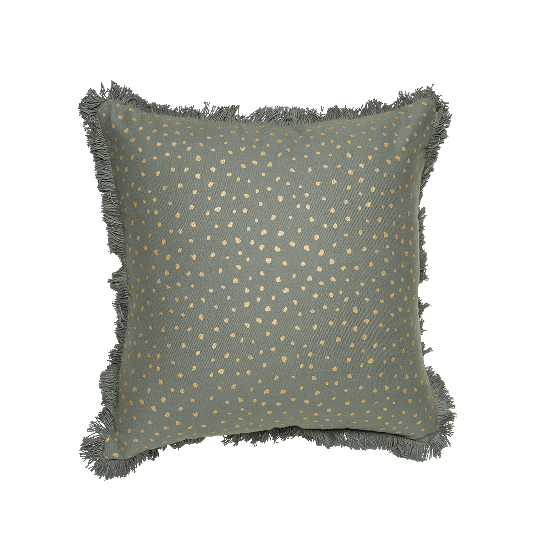 Mirage Dot Grey Cushion Cover - Tikauo