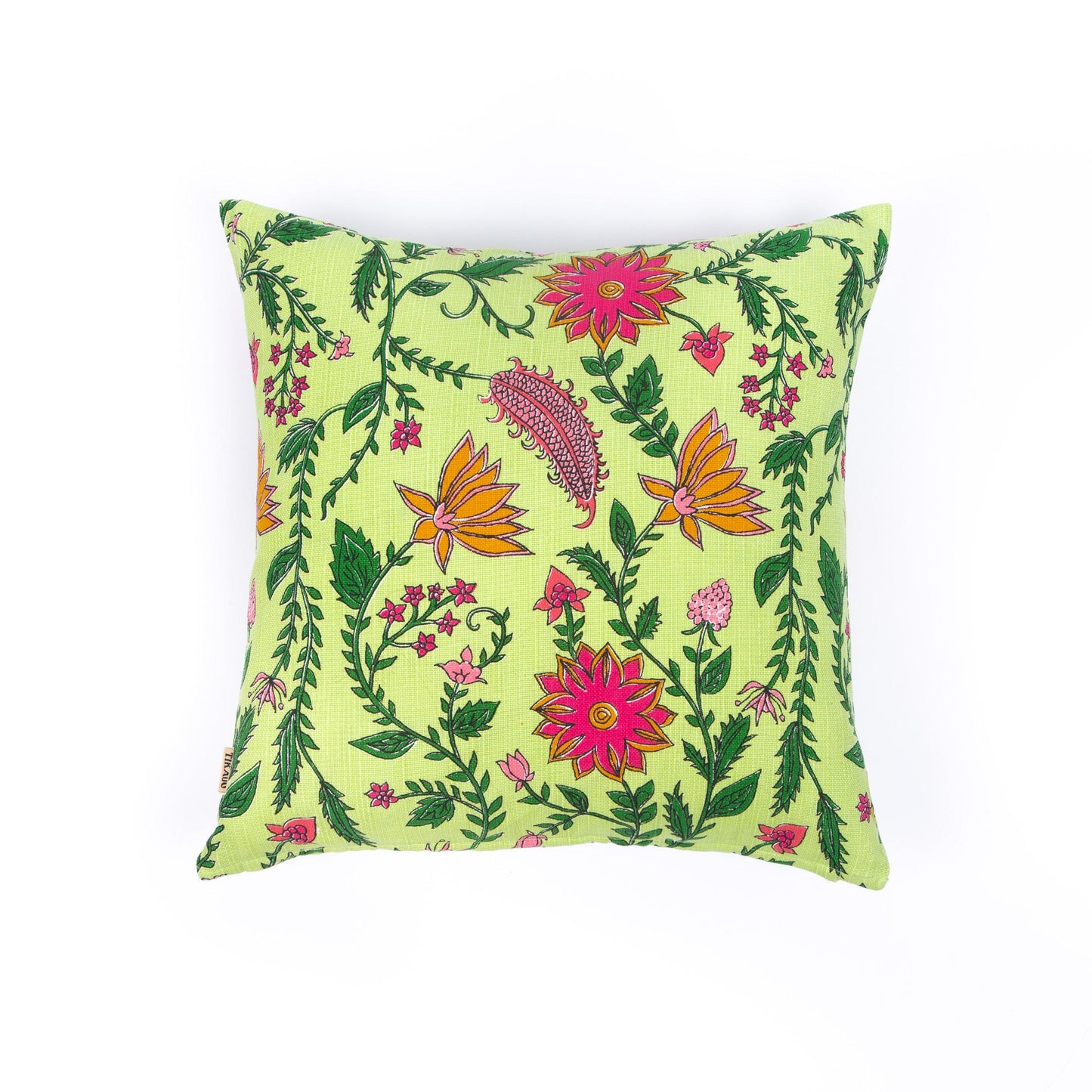 Shalimar Floral Cushion Cover - Tikauo