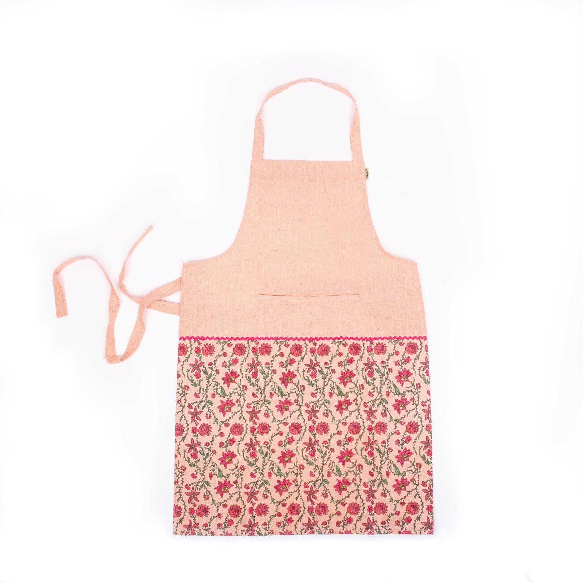 floral aprons pink