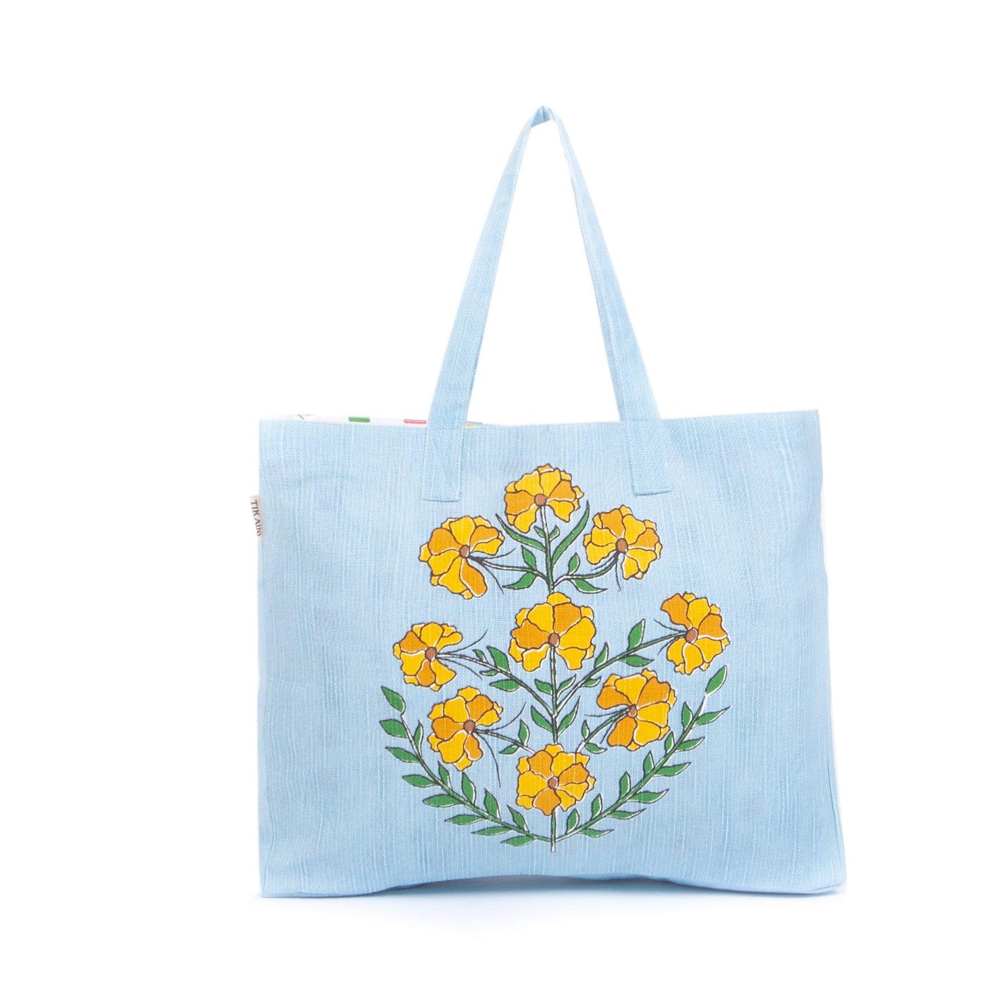 Zareen Beach Tote Bag - Tikauo