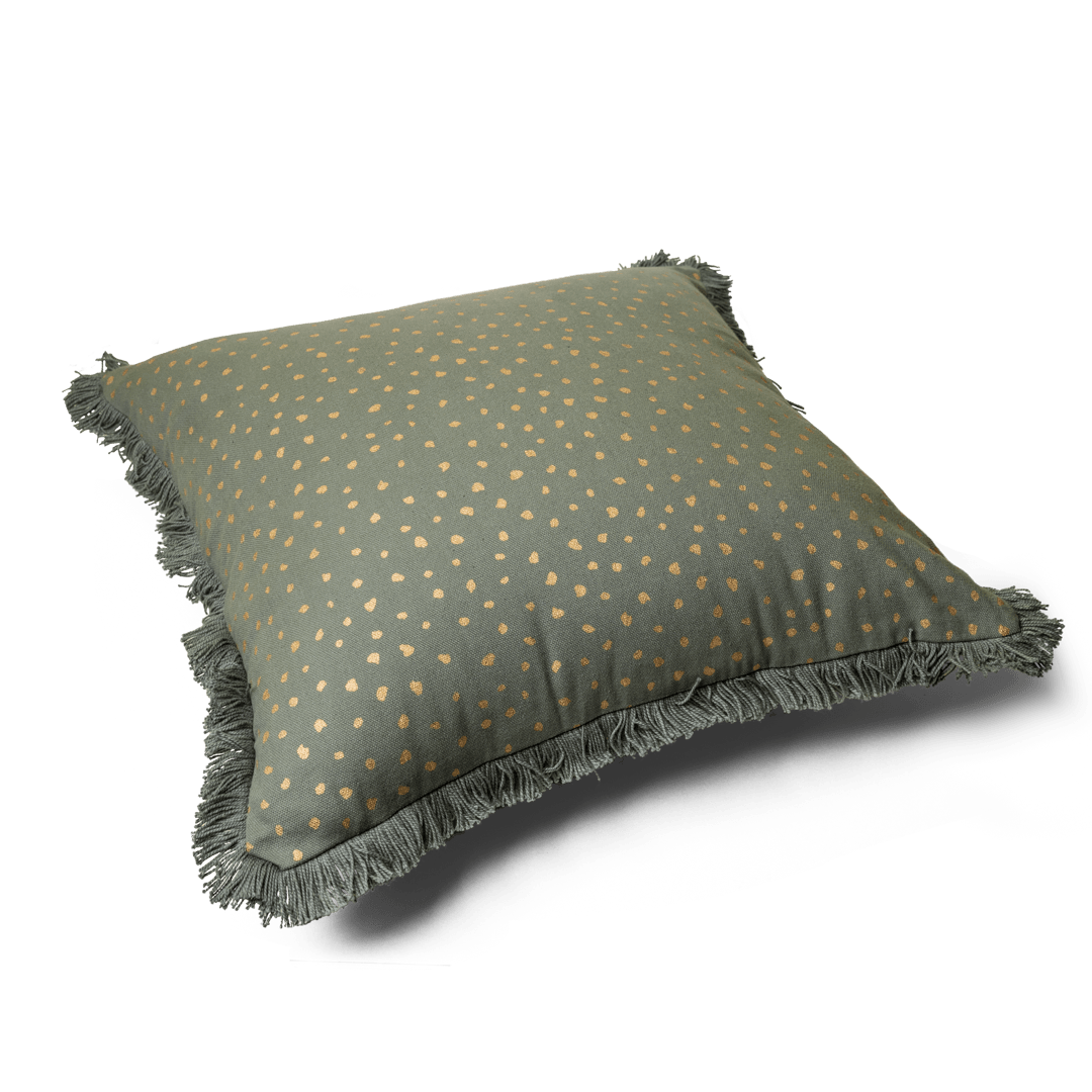 Mirage Dot Grey Cushion Cover - Tikauo