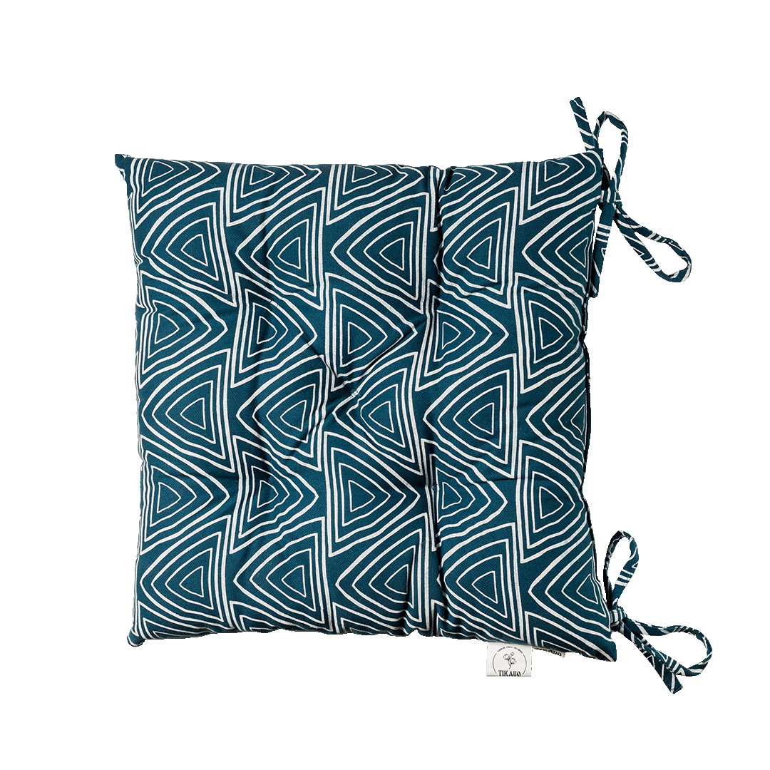 Geometric Print Seat Pads - Tikauo