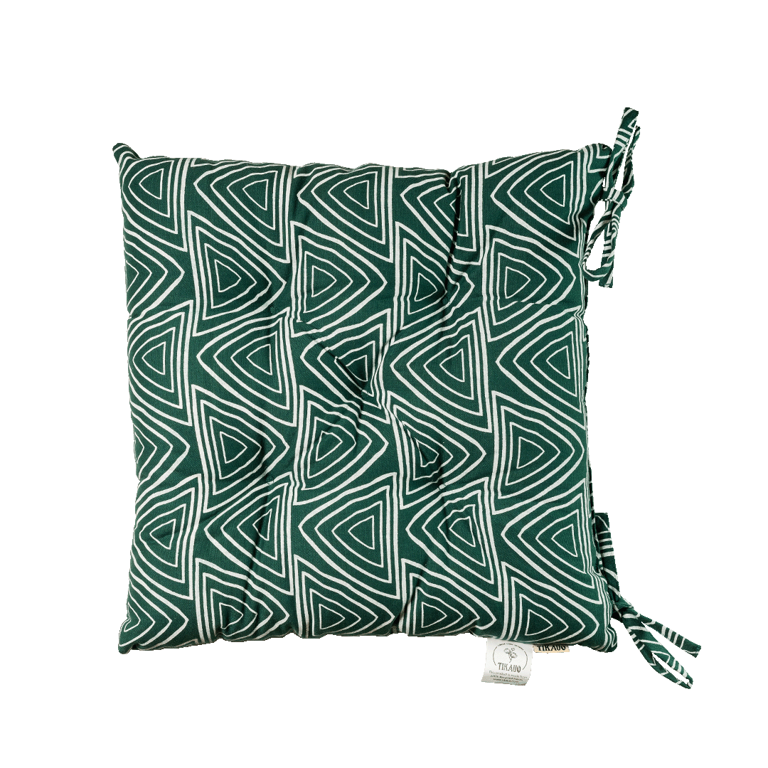 Geometric Print Seat Pads - Tikauo