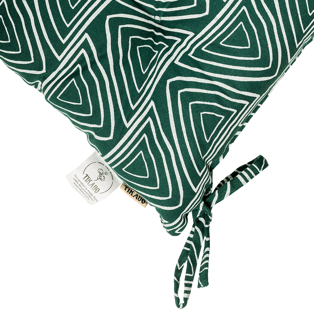 Geometric Print Seat Pads - Tikauo