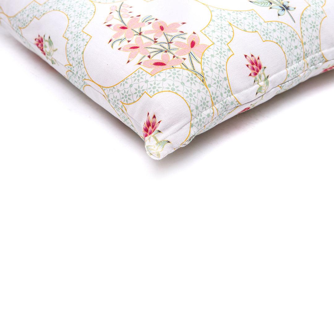 Suman Floral Cushion Cover - Tikauo
