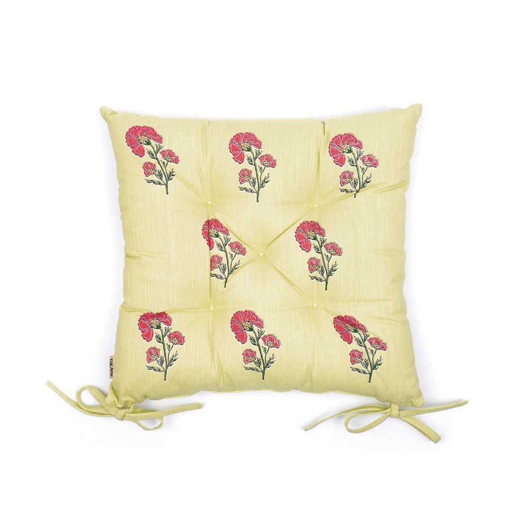 floral seat pads
