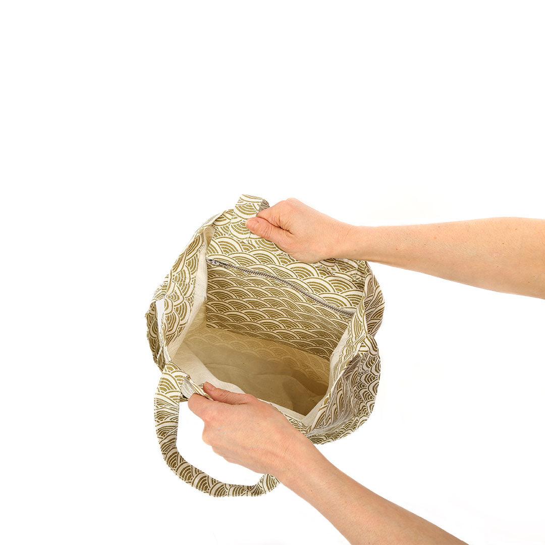 Ikigai Recycled Cotton Tote Bag - Tikauo