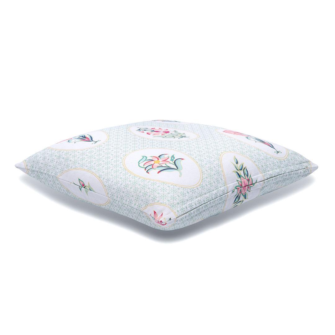 Champa Floral Cushion Cover - Tikauo