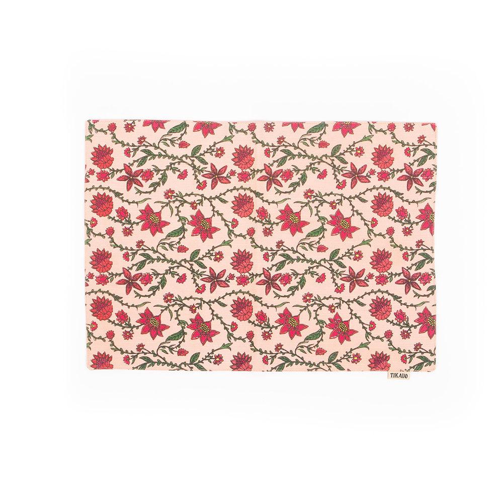 Bahar Floral Placemats - Set of 2 - Tikauo